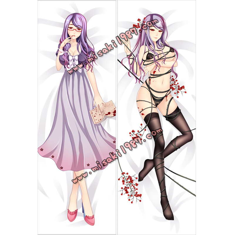 Tokyo Ghoul Dakimakura Rize Kamishiro Body Pillow Case