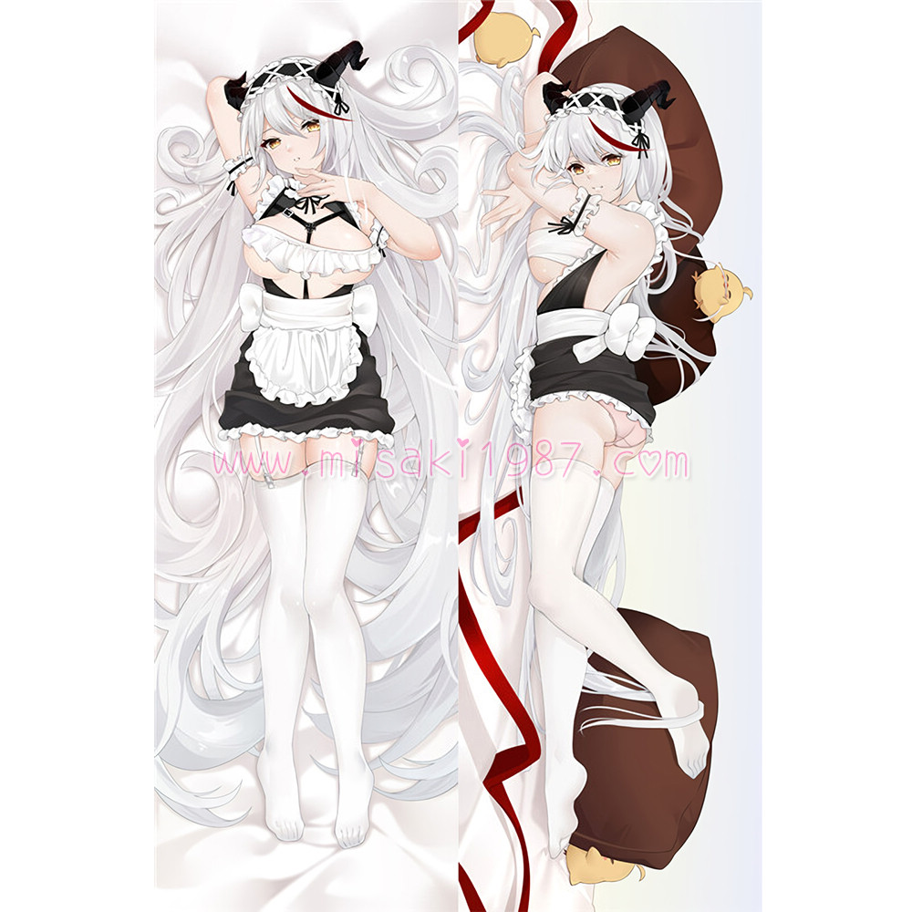 Azur Lane Dakimakura KMS Agir Body Pillow Case 04