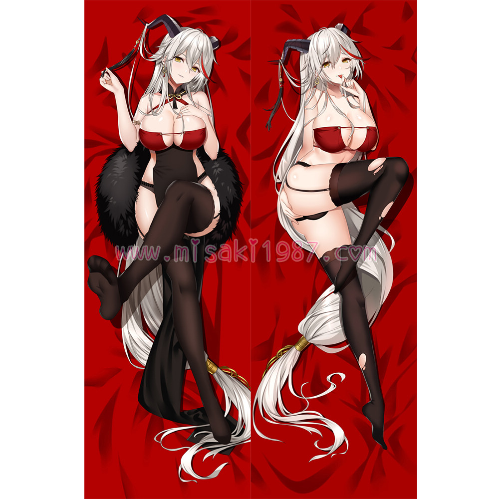 Azur Lane Dakimakura KMS Agir Body Pillow Case 07