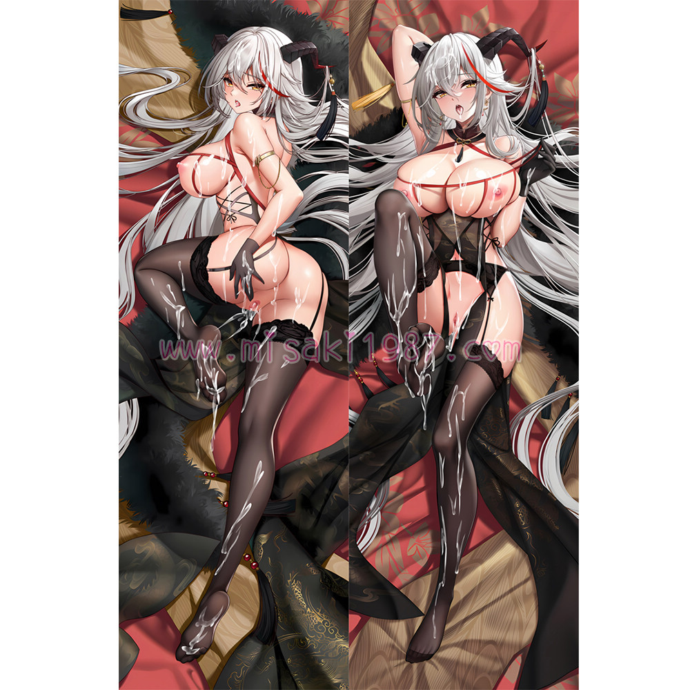 Azur Lane Dakimakura KMS Agir Body Pillow Case 11