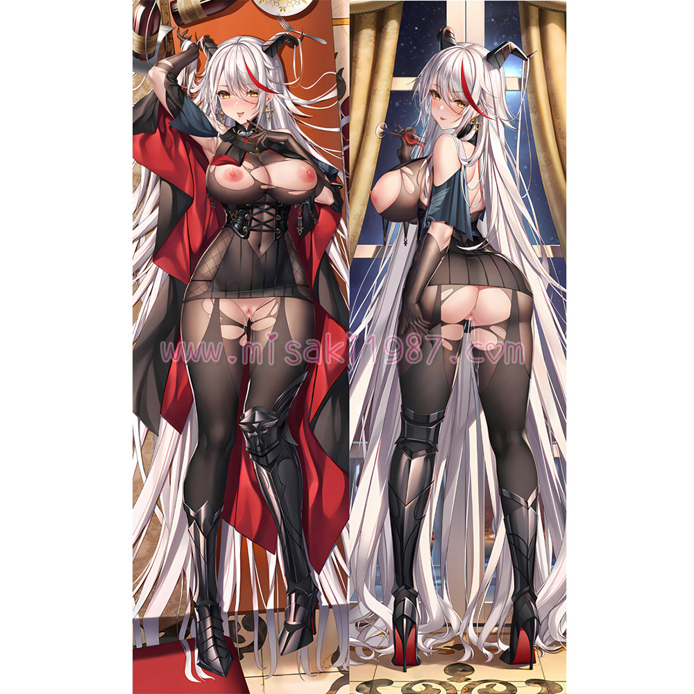 Azur Lane Dakimakura KMS Agir Body Pillow Case 14