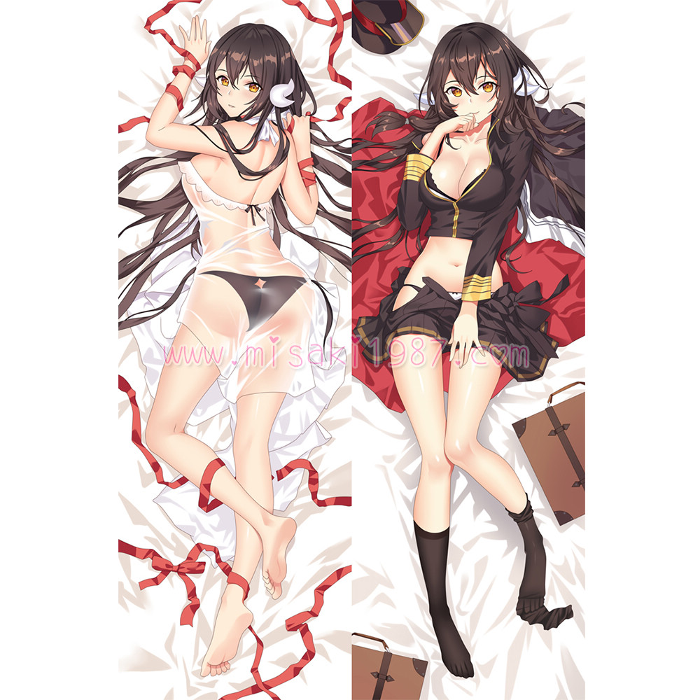 Azur Lane Dakimakura Mikasa Body Pillow Case