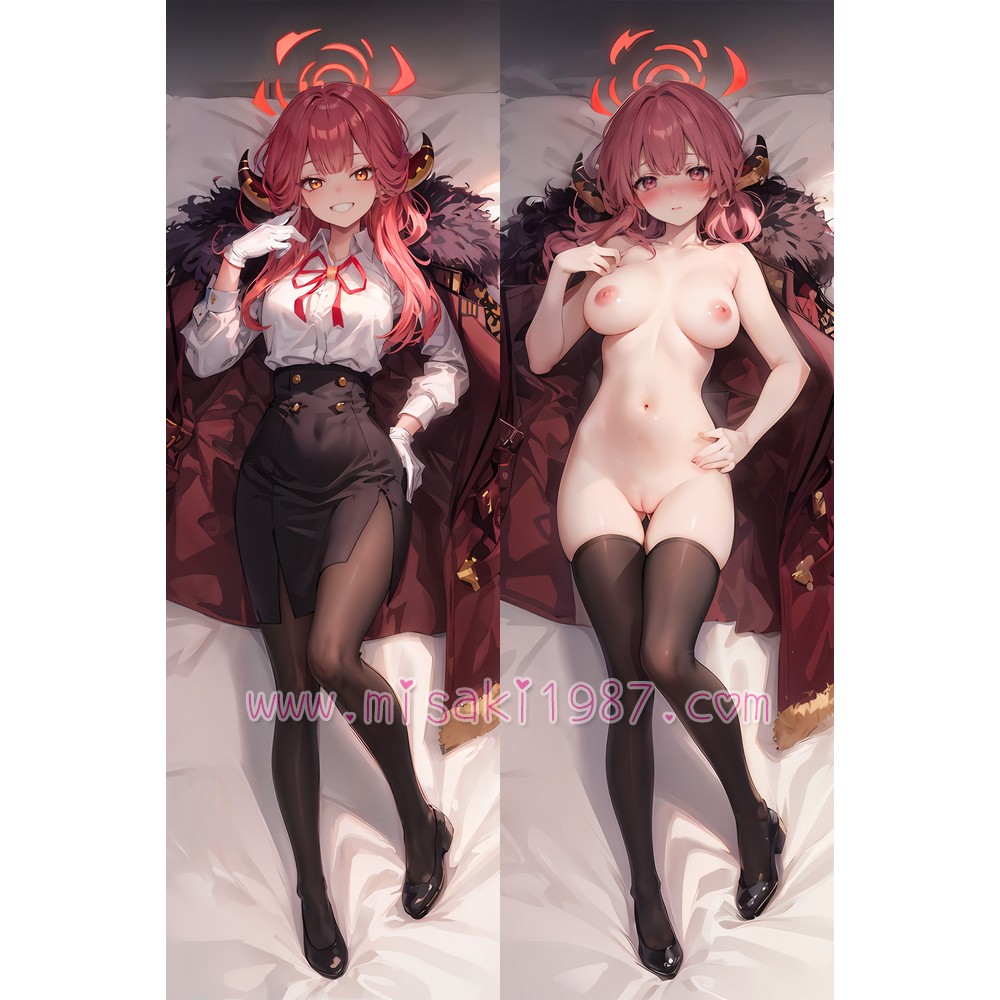 Blue Archive Dakimakura Rikuhachima Aru Body Pillow Case 04