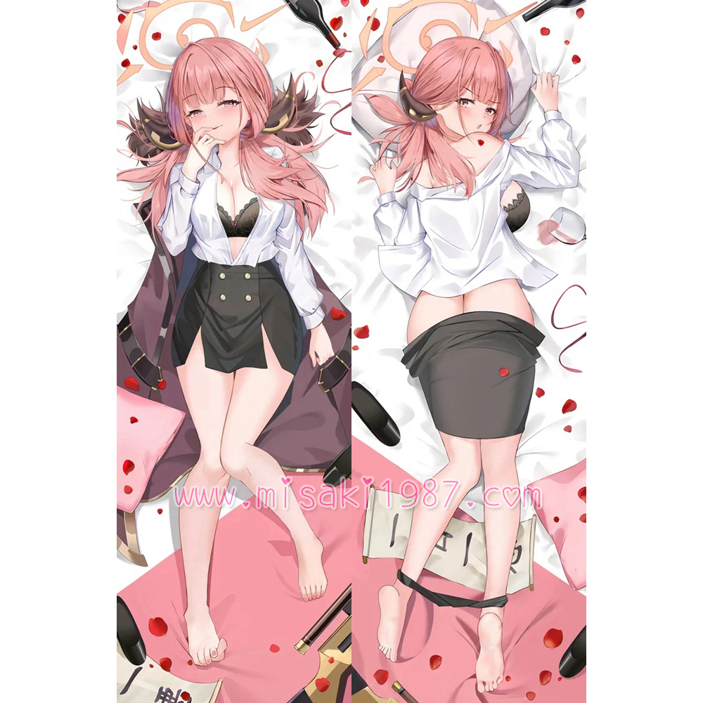 Blue Archive Dakimakura Rikuhachima Aru Body Pillow Case 05