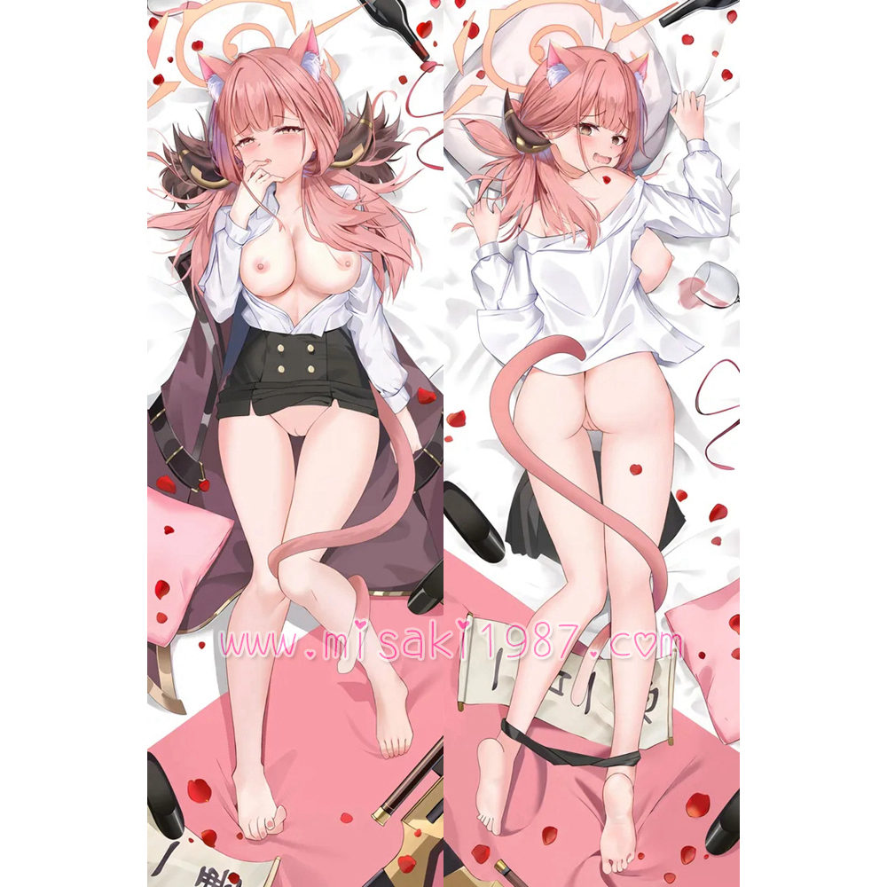 Blue Archive Dakimakura Rikuhachima Aru Body Pillow Case 09