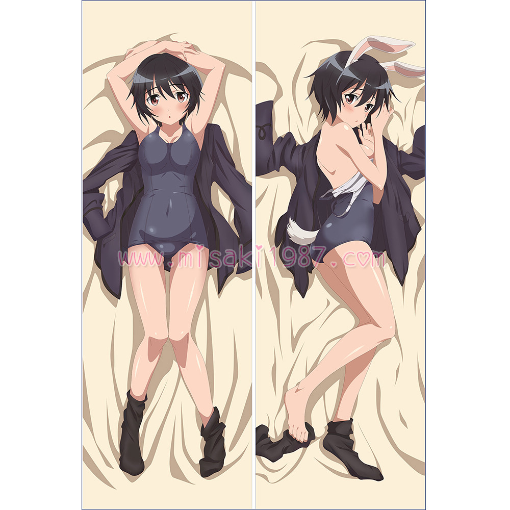 Brave Witches Dakimakura Sadako Shimohara Body Pillow Case