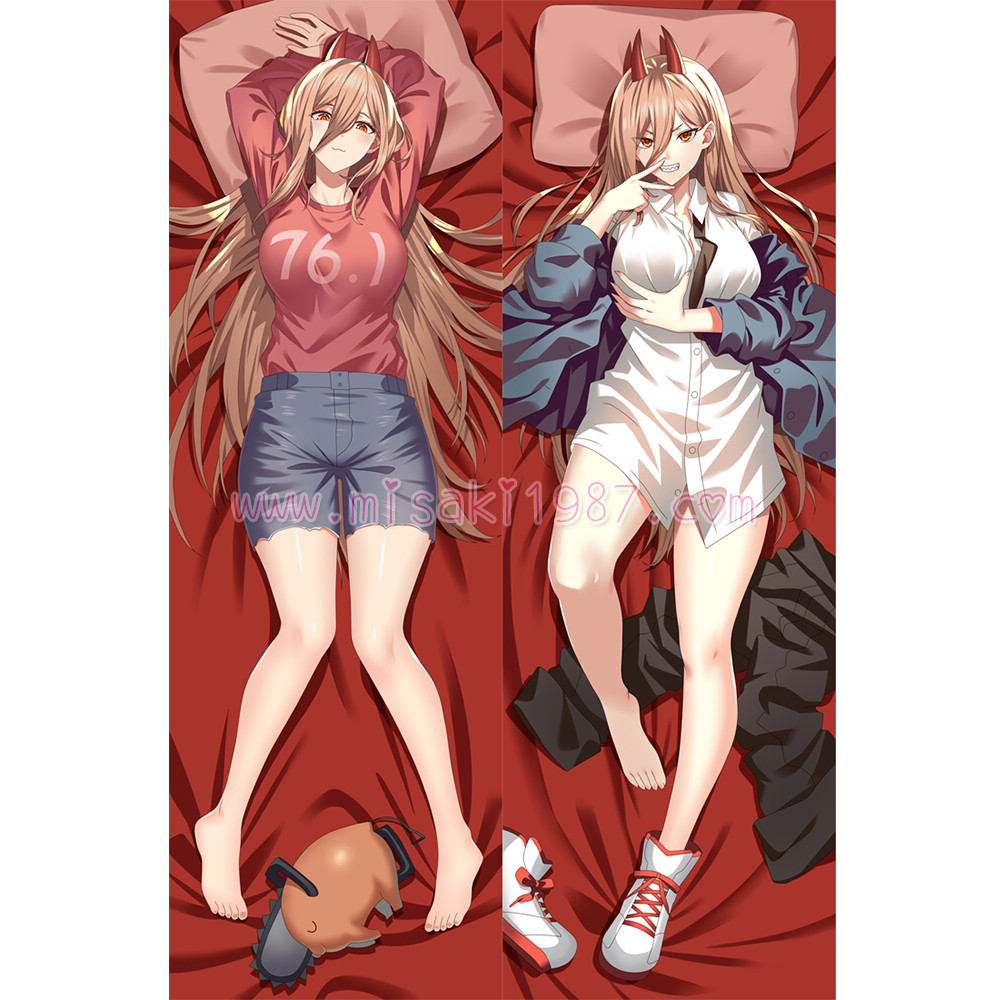 Chainsaw Man Dakimakura Power Body Pillow Case 04
