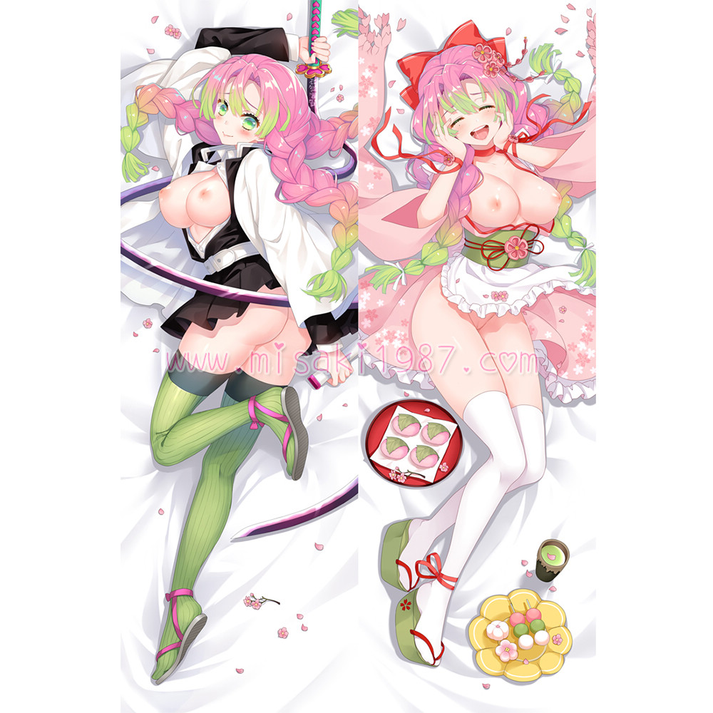 Demon Slayer Dakimakura Kanroji Mitsuri Body Pillow Case 05
