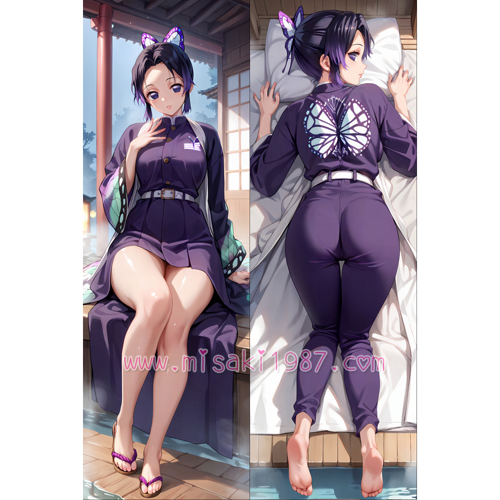 Demon Slayer Dakimakura Shinobu Kochou Body Pillow Case 14