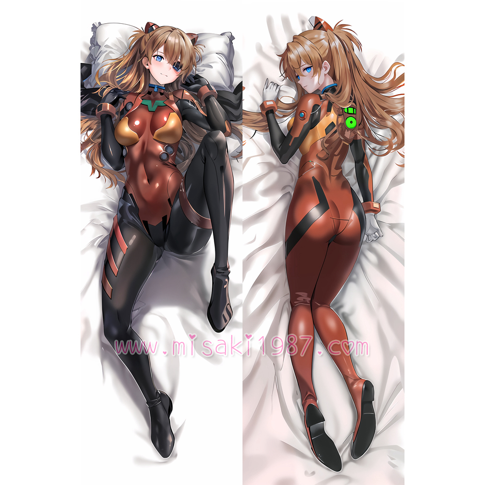 Anime Dakimakura Asuka Langley Soryu Body Pillow Case 06