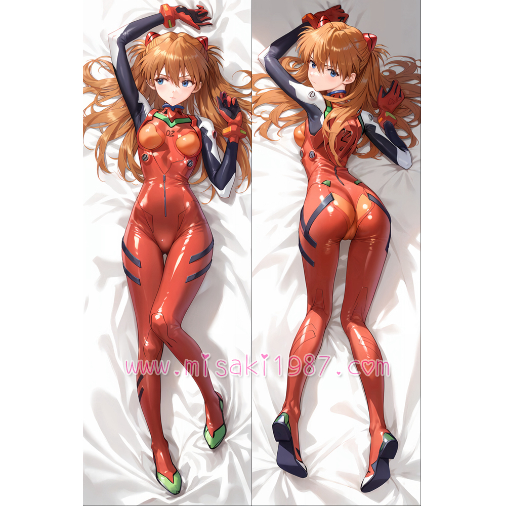 Anime Dakimakura Asuka Langley Soryu Body Pillow Case 08