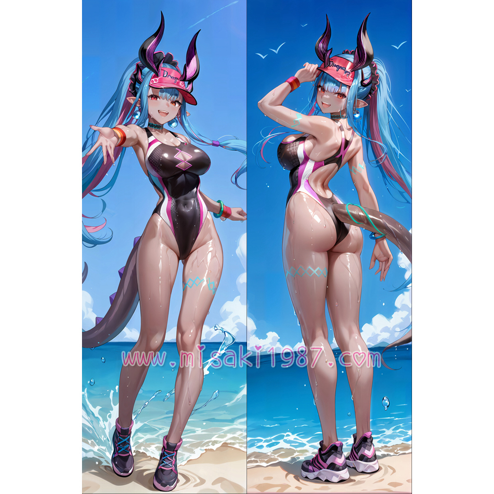 Fate/Grand Order Dakimakura Ibuki Douji Body Pillow Case 03