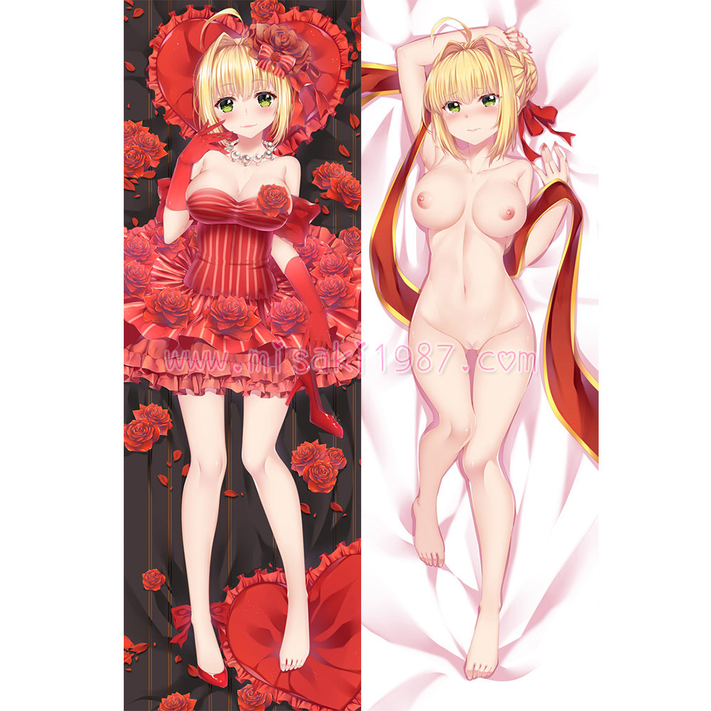 Fate/Grand Order Dakimakura Saber Nero Claudius Drusus Body Pillow Case 22