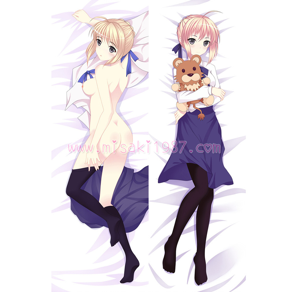 Fate/Stay night Fate/Zero Dakimakura Saber Body Pillow Case 11