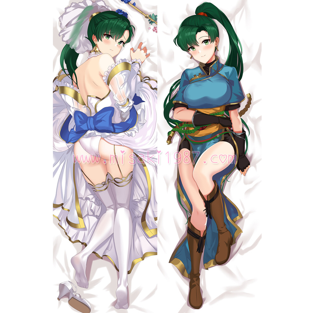 Fire Emblem Dakimakura Lyn Body Pillow Case