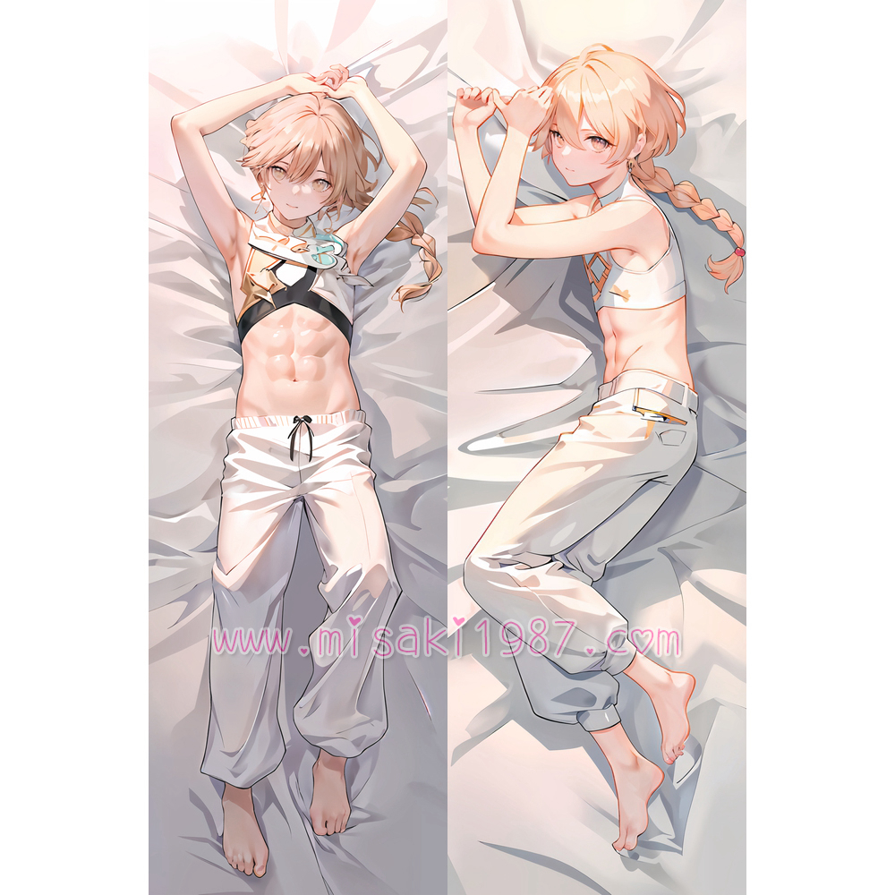 Genshin Impact Dakimakura Aether Body Pillow Case 02