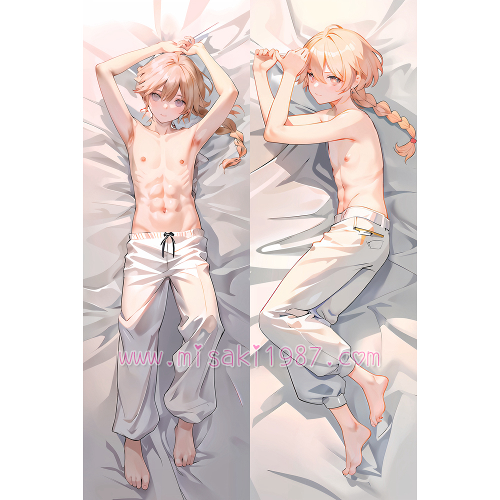 Genshin Impact Dakimakura Aether Body Pillow Case 03