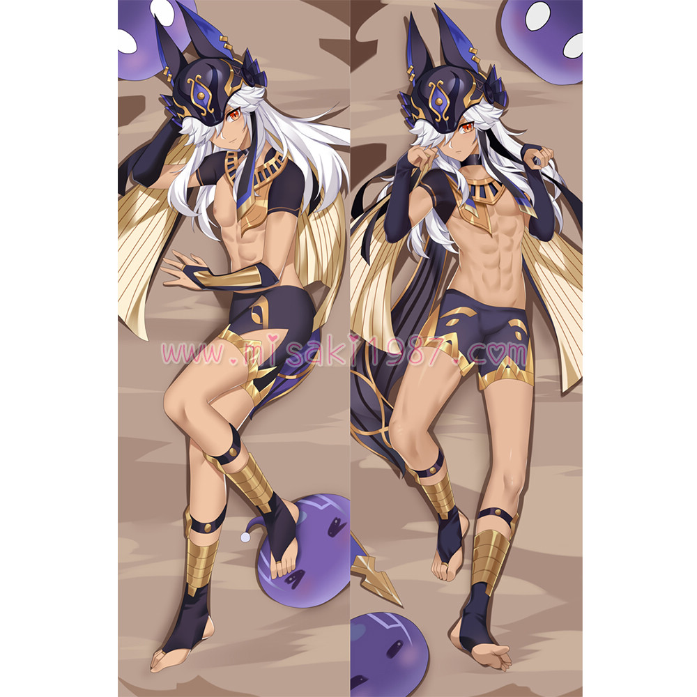 Genshin Impact Dakimakura Cyno Body Pillow Case 02