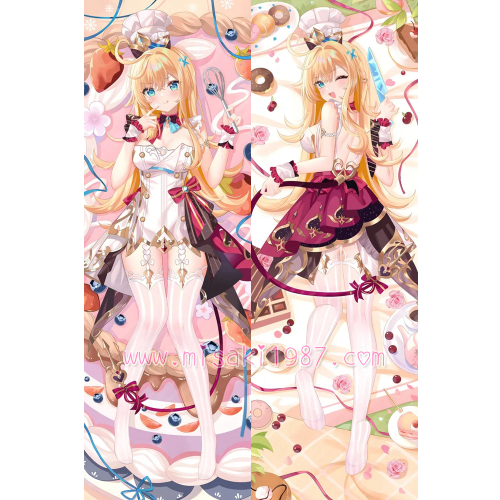 Genshin Impact Dakimakura Escoffier Body Pillow Case 03