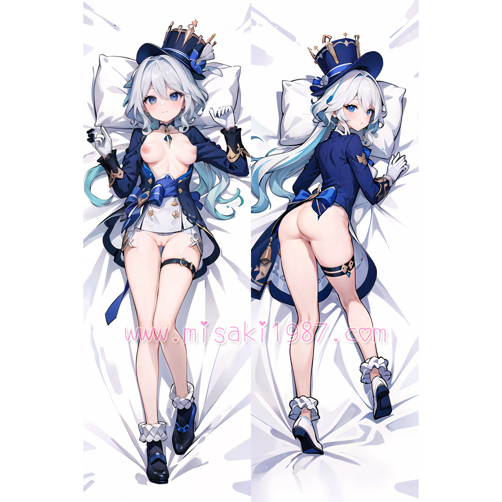 Genshin Impact Dakimakura Focalors Body Pillow Case 26