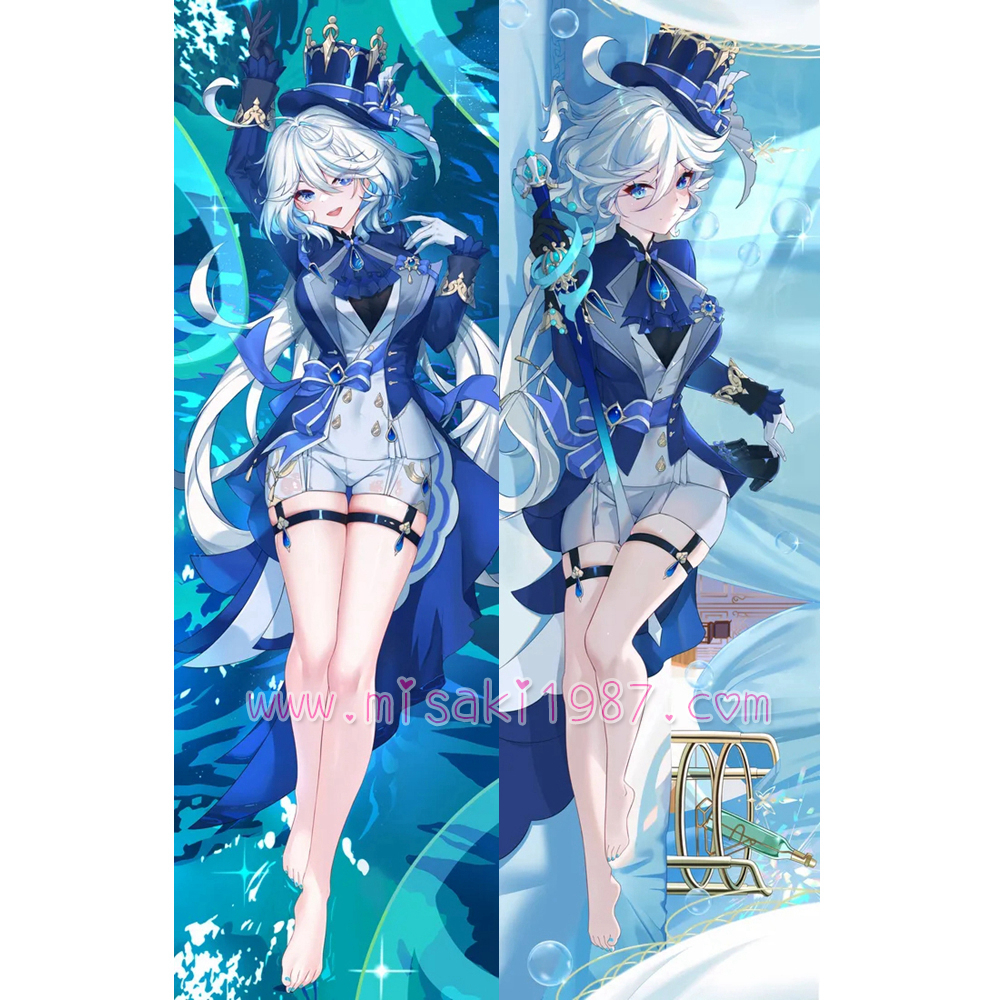 Genshin Impact Dakimakura Focalors Body Pillow Case 32
