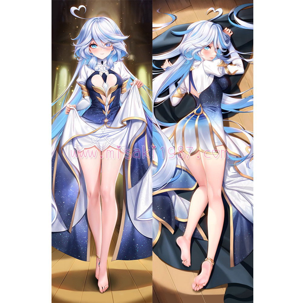 Genshin Impact Dakimakura Focalors Body Pillow Case 14