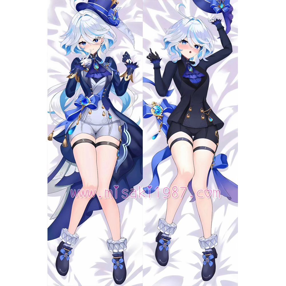 Genshin Impact Dakimakura Focalors Body Pillow Case 51