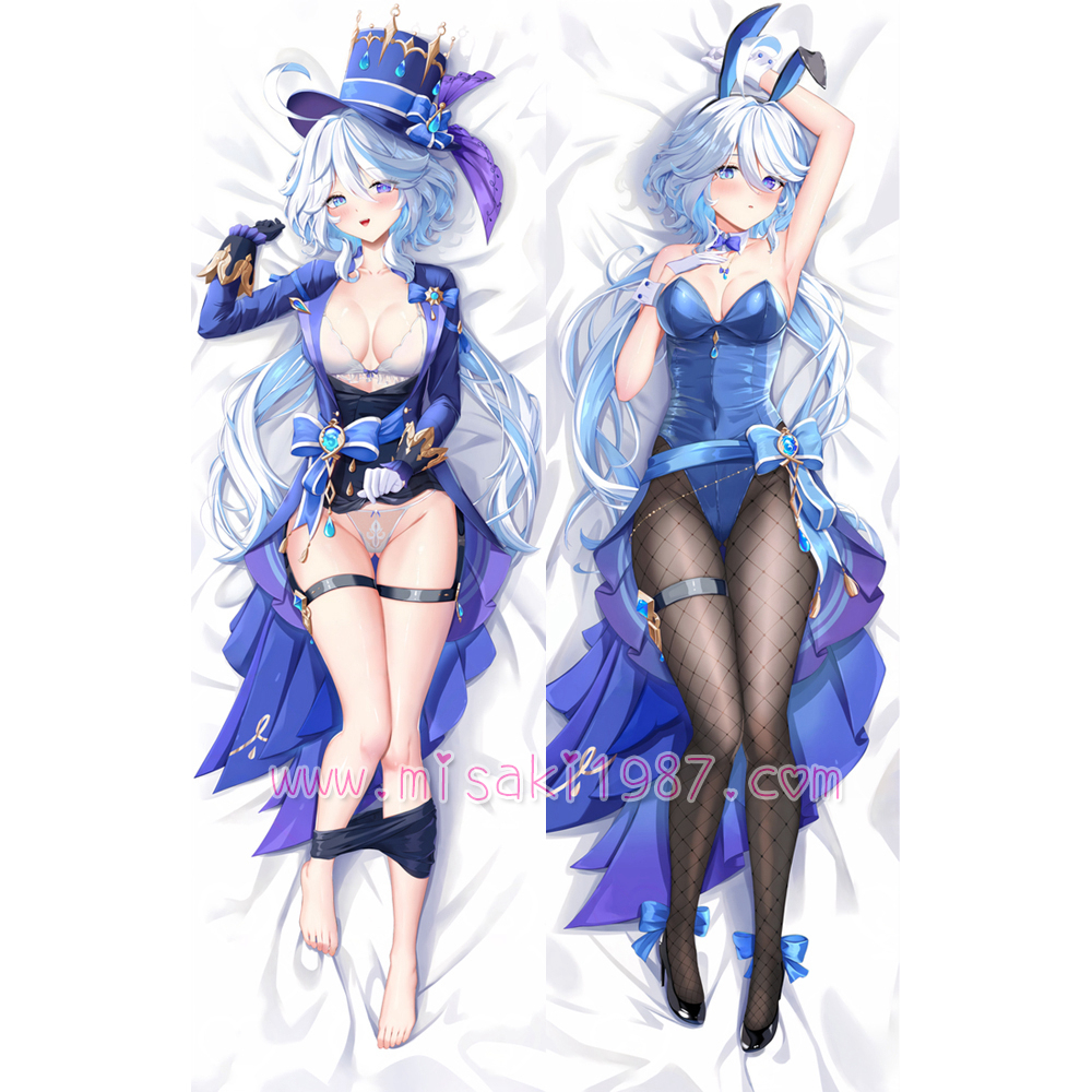 Genshin Impact Dakimakura Focalors Body Pillow Case 40