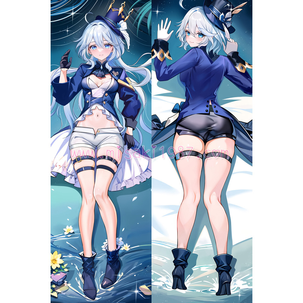 Genshin Impact Dakimakura Focalors Body Pillow Case 17