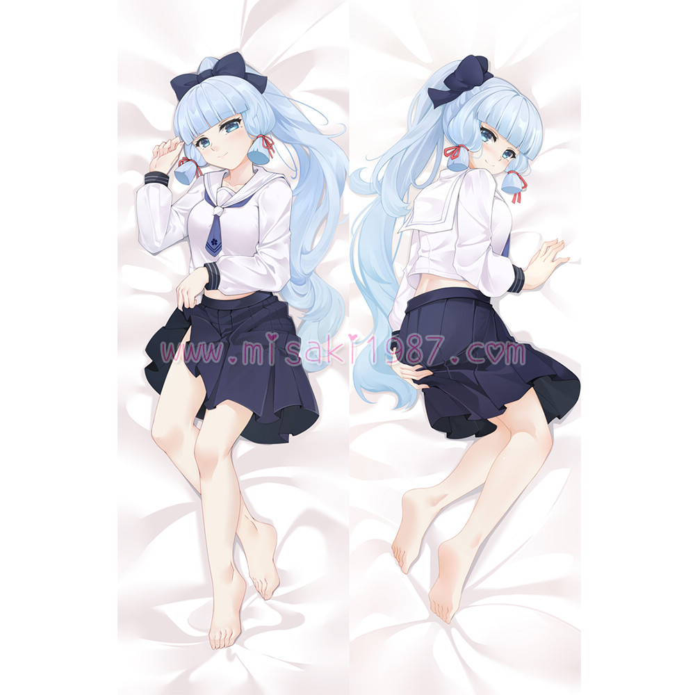 Genshin Impact Dakimakura Kamisato Ayaka Body Pillow Case 20