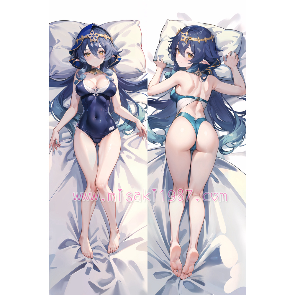 Genshin Impact Dakimakura Layla Body Pillow Case 07