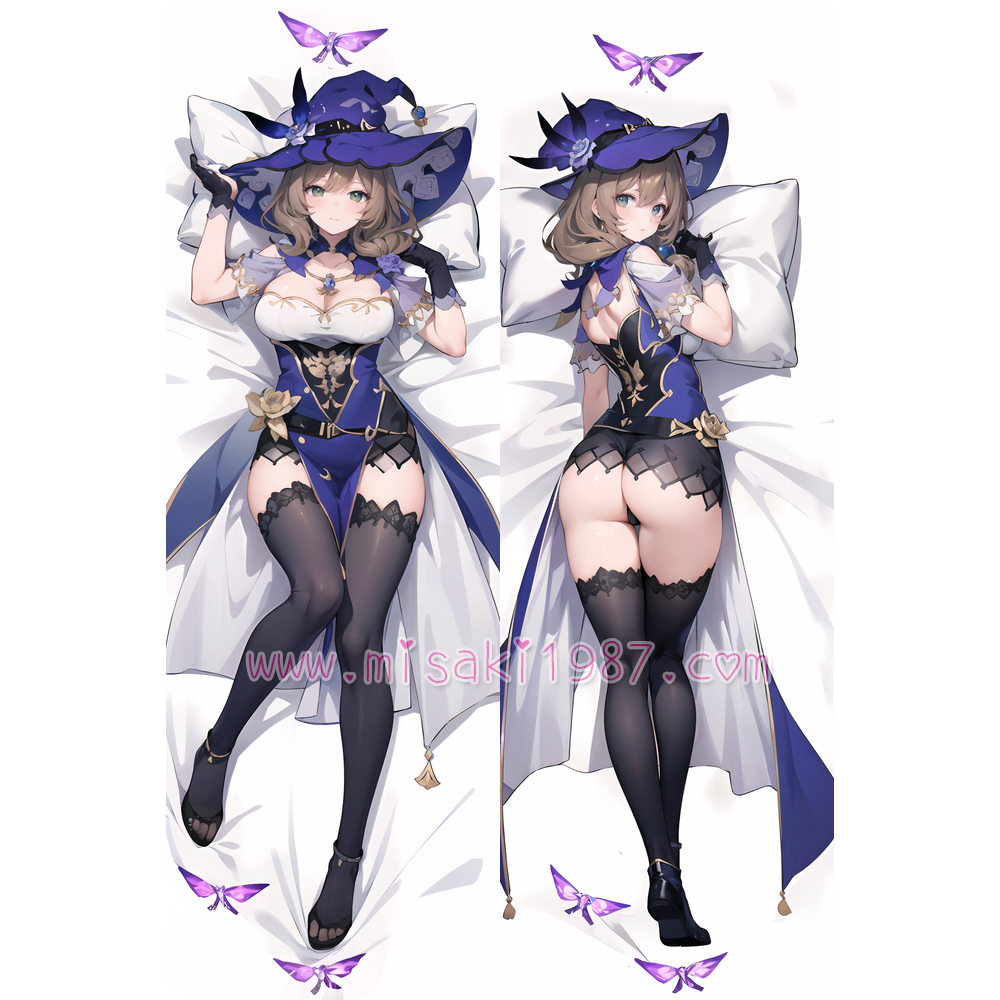 Genshin Impact Dakimakura Lisa Body Pillow Case 07