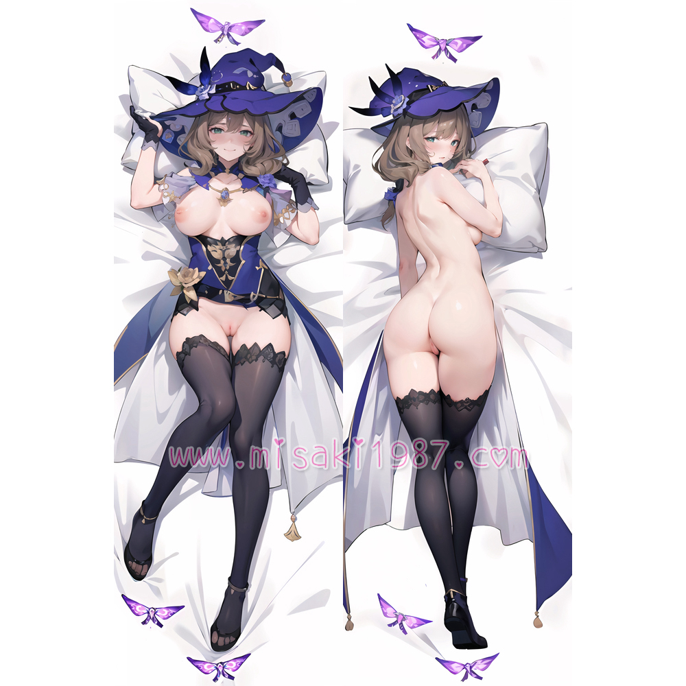 Genshin Impact Dakimakura Lisa Body Pillow Case 08