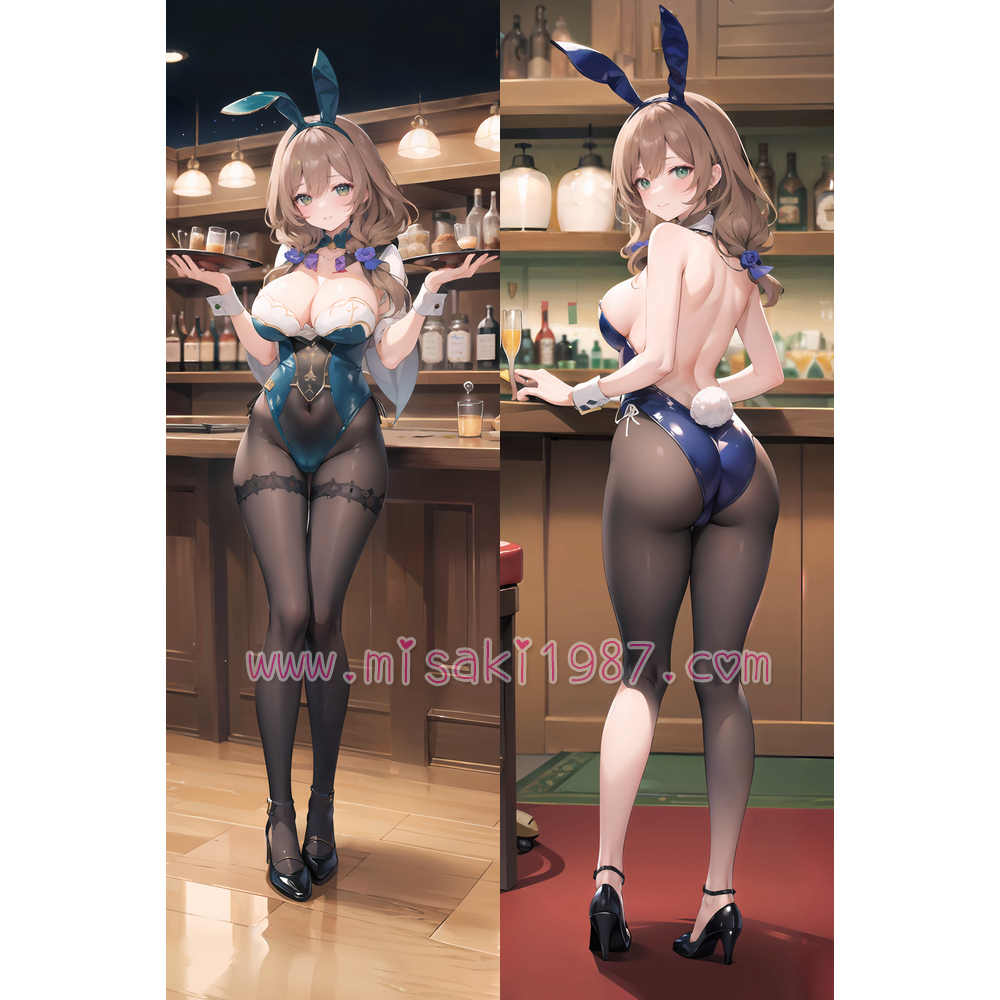 Genshin Impact Dakimakura Lisa Body Pillow Case 09