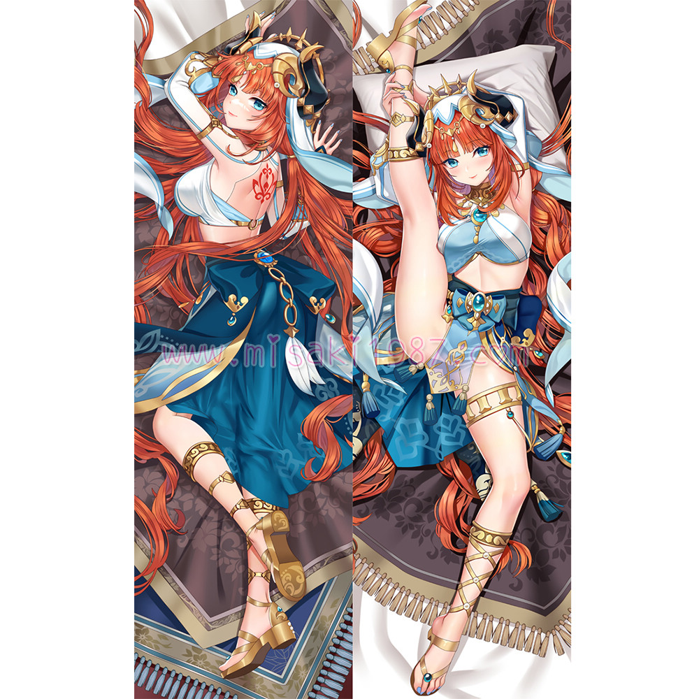 Genshin Impact Dakimakura Nilou Body Pillow Case 04