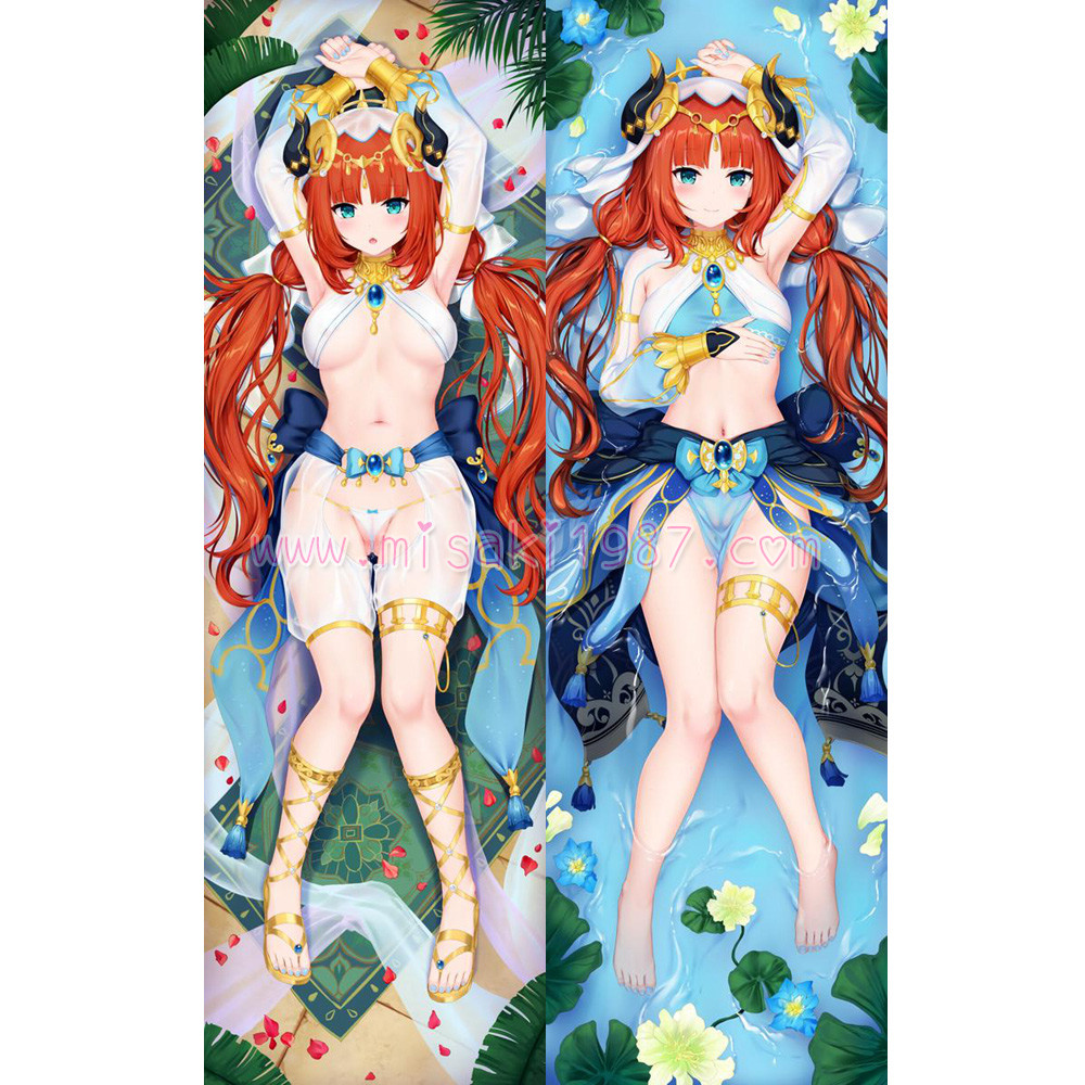 Genshin Impact Dakimakura Nilou Body Pillow Case 22