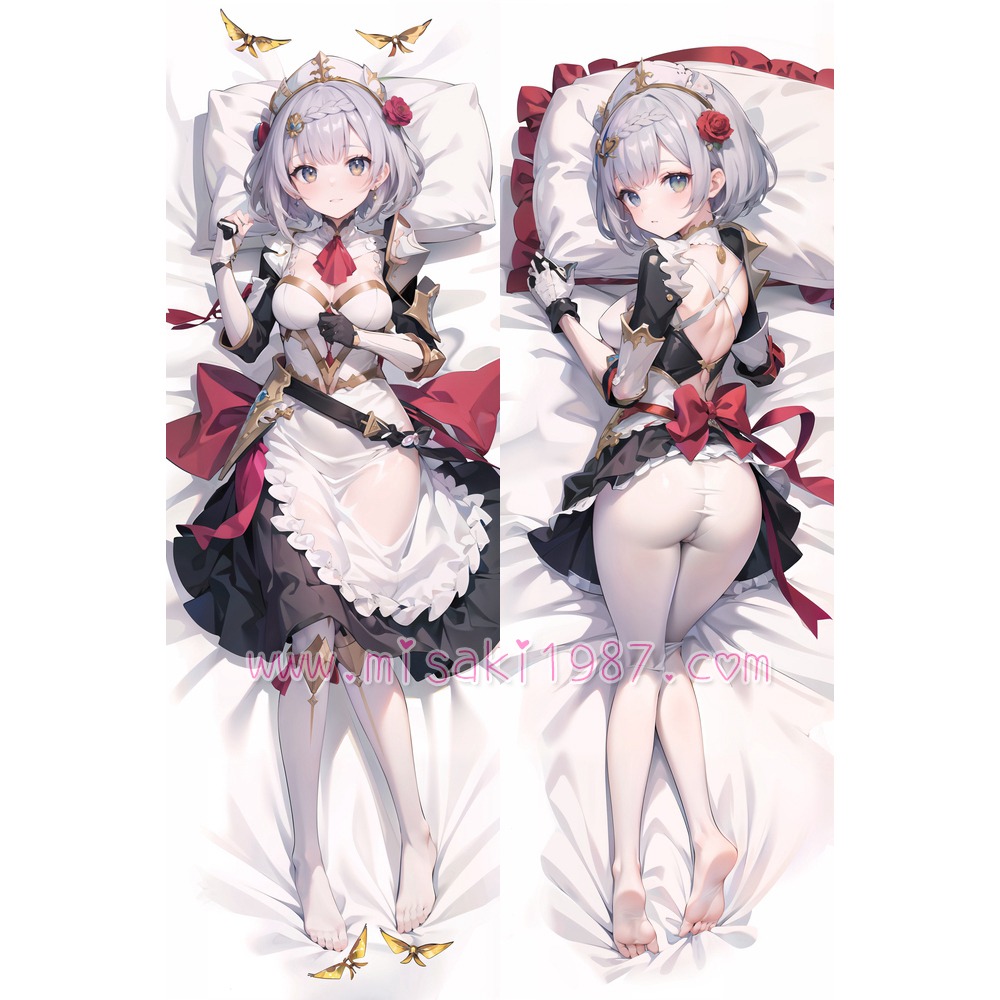Genshin Impact Dakimakura Noelle Body Pillow Case 05