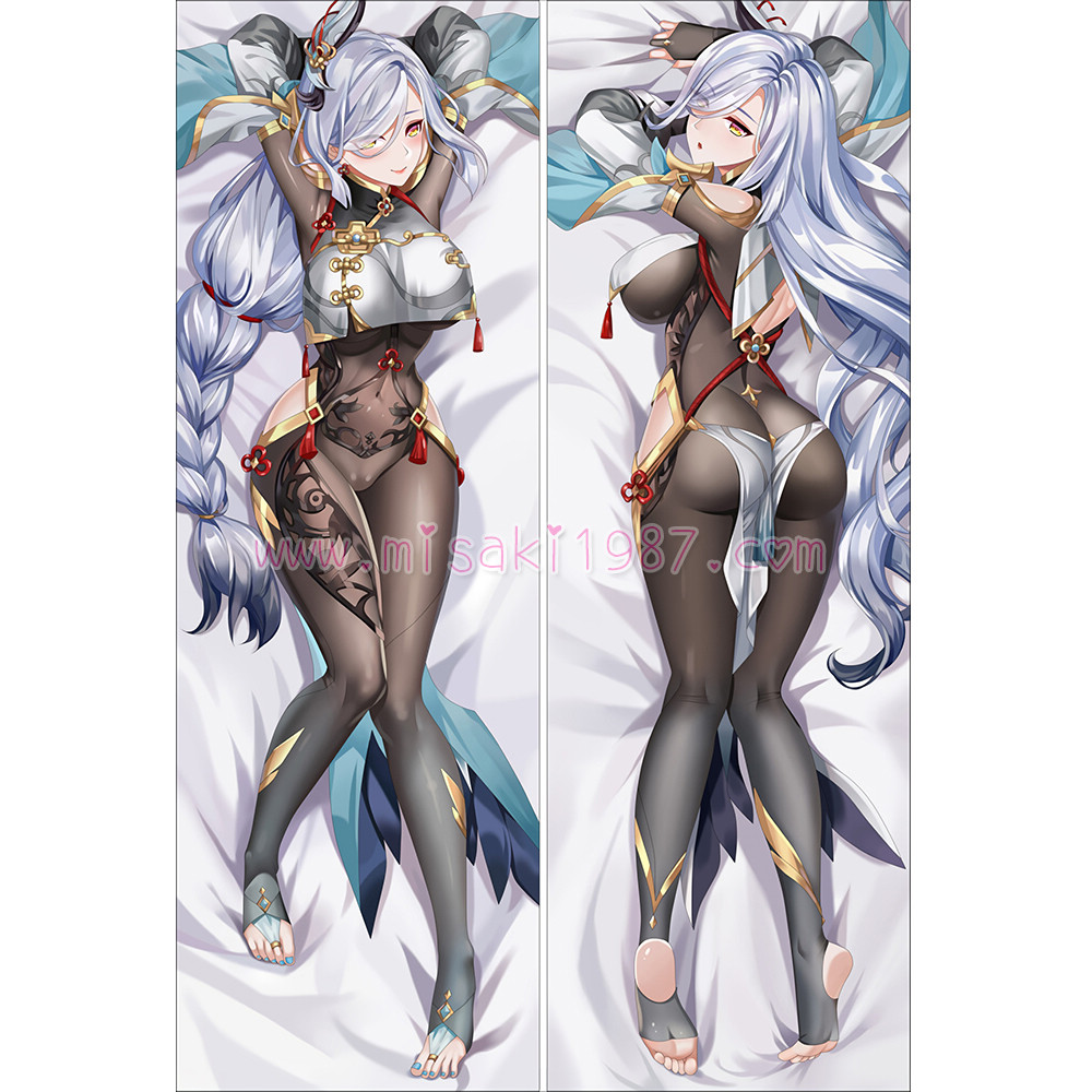 Genshin Impact Dakimakura Shenhe Body Pillow Case 11
