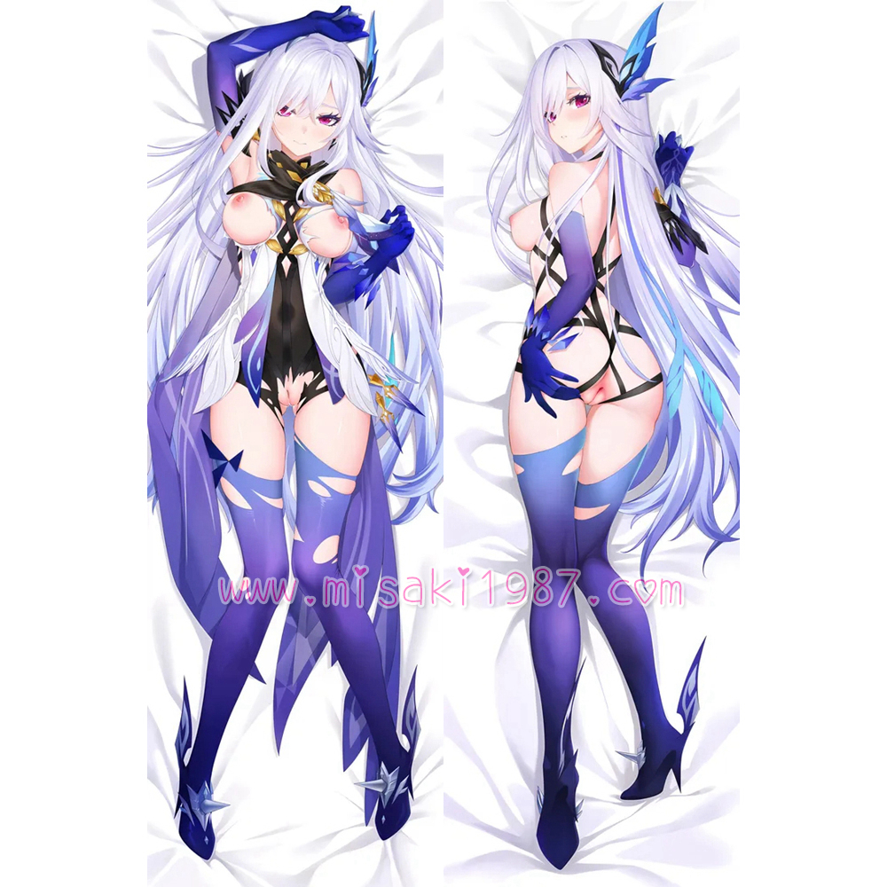 Genshin Impact Dakimakura Skirk Body Pillow Case 06