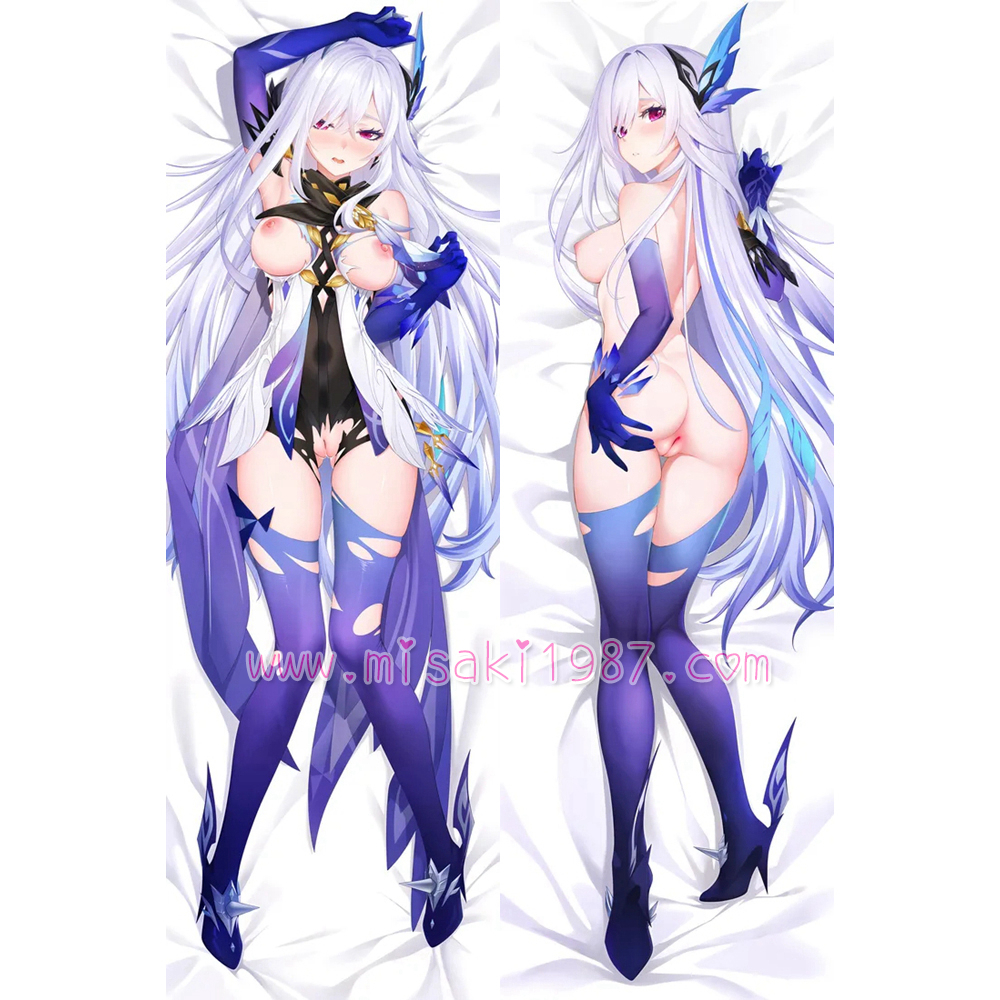 Genshin Impact Dakimakura Skirk Body Pillow Case 07