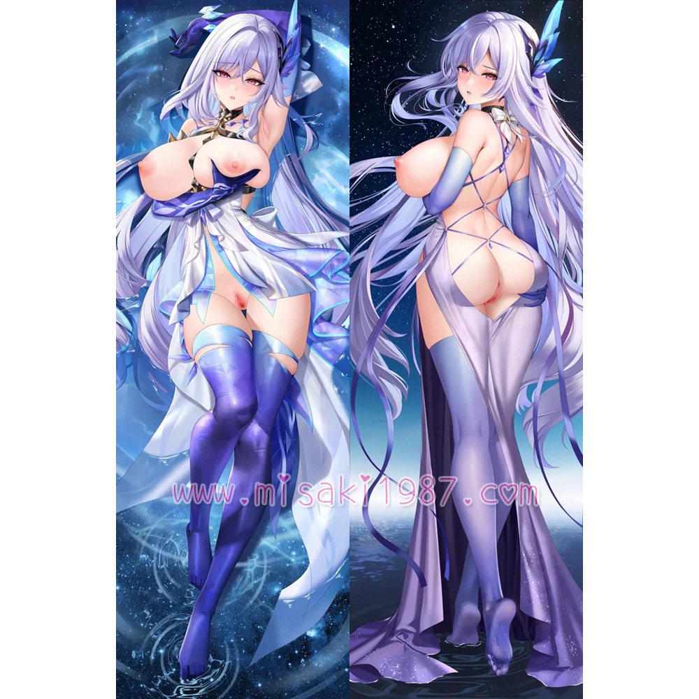 Genshin Impact Dakimakura Skirk Body Pillow Case 09