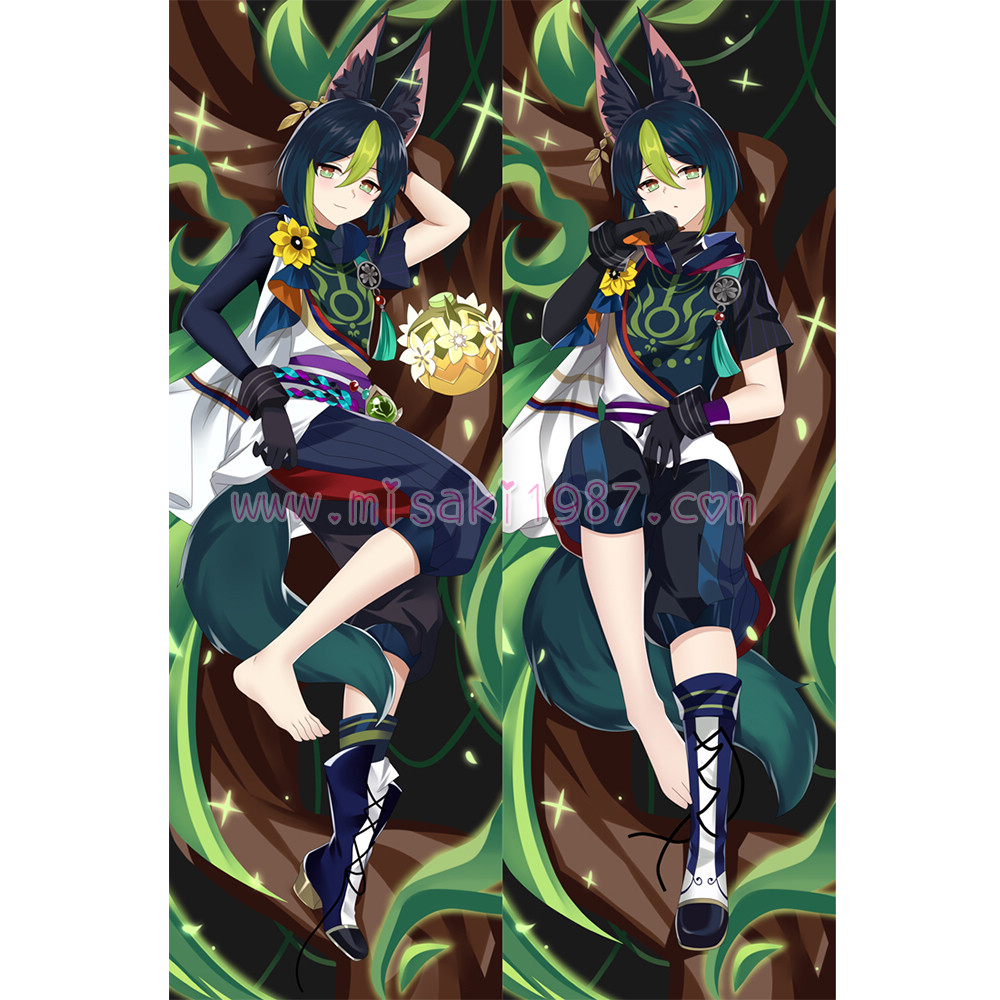 Genshin Impact Dakimakura Tighnari Body Pillow Case