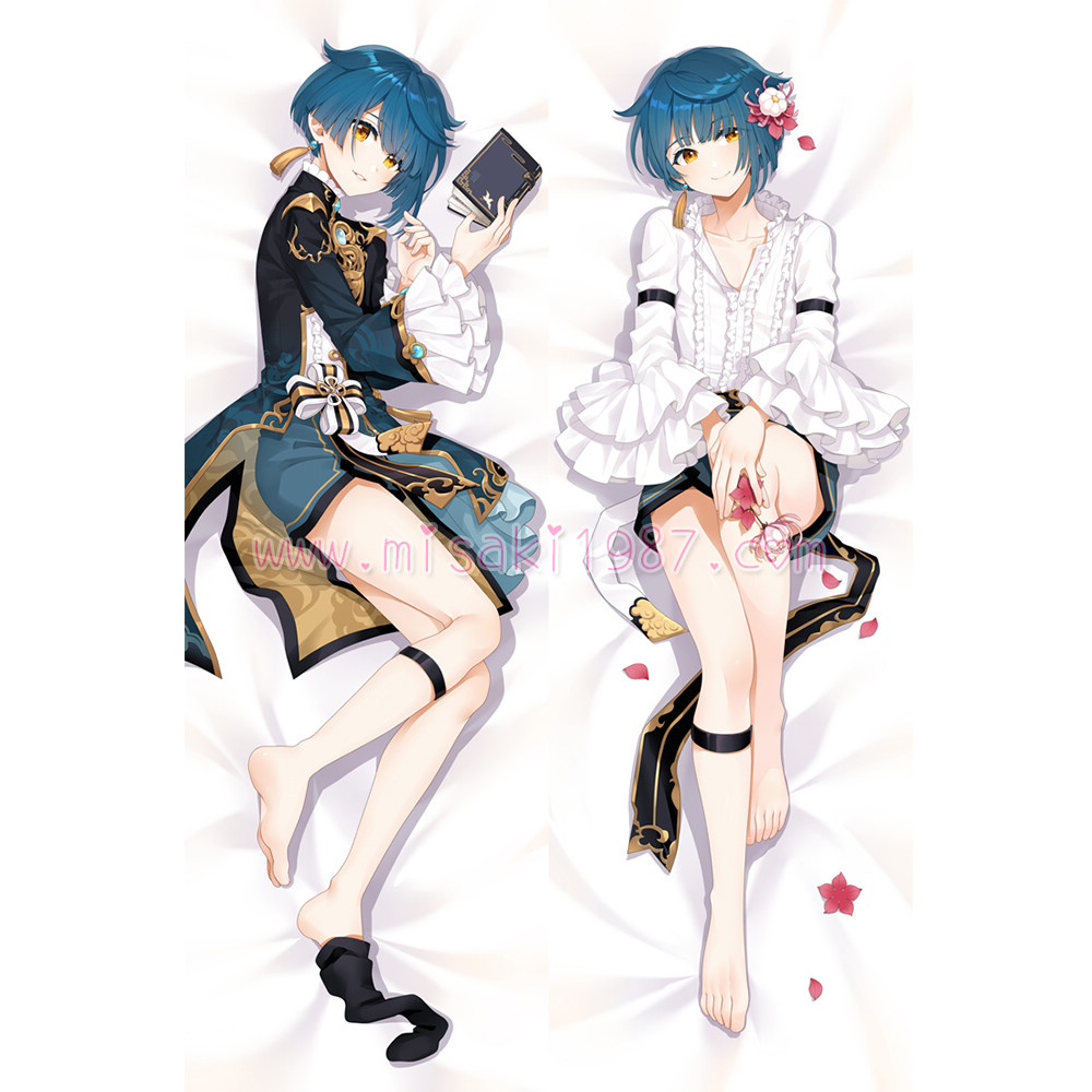 Genshin Impact Dakimakura Xingqiu Body Pillow Case
