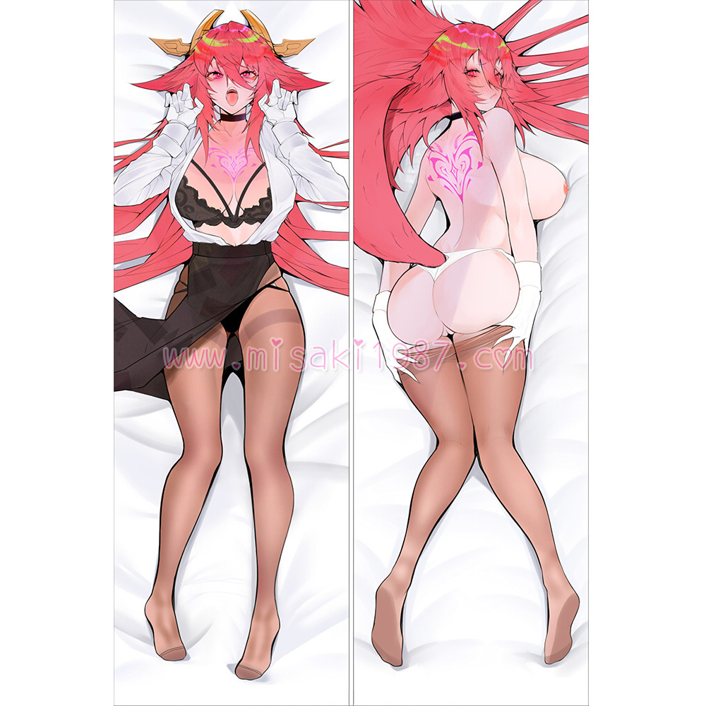Genshin Impact Dakimakura Yae Miko Body Pillow Case 08