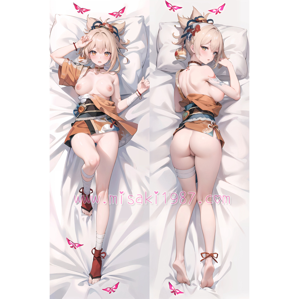 Genshin Impact Dakimakura Yoimiya Body Pillow Case 18