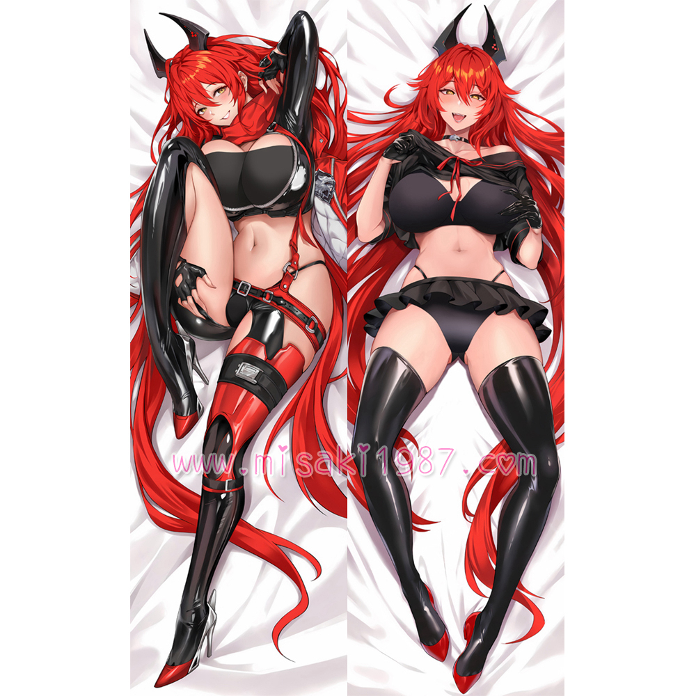 Goddess of Victory: Nikke Dakimakura Red Hood Body Pillow Case 05