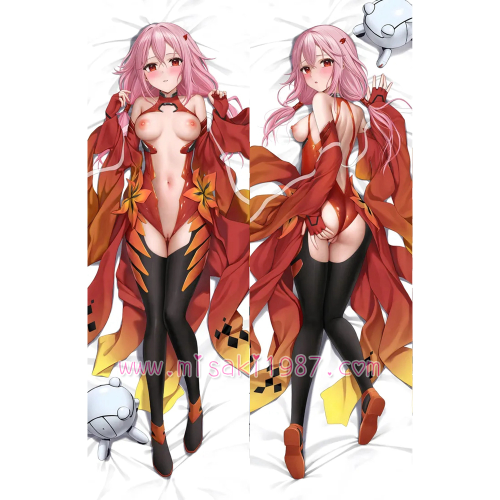Guilty Crown Dakimakura Inori Yuzuriha Body Pillow Case 04