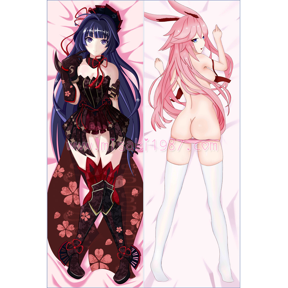 Honkai Impact 3rd Dakimakura Raiden Mei Yae Sakura Body Pillow Case