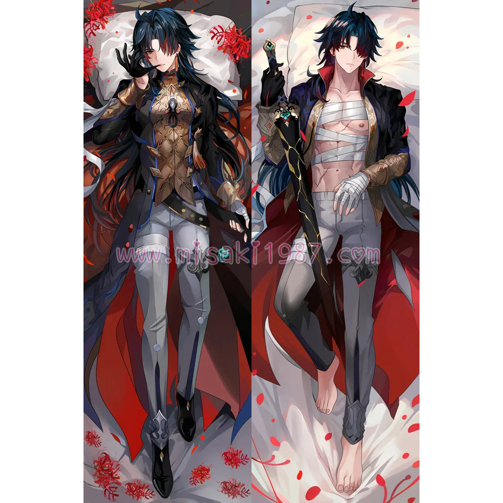 Honkai: Star Rail Dakimakura Blade Body Pillow Case 03