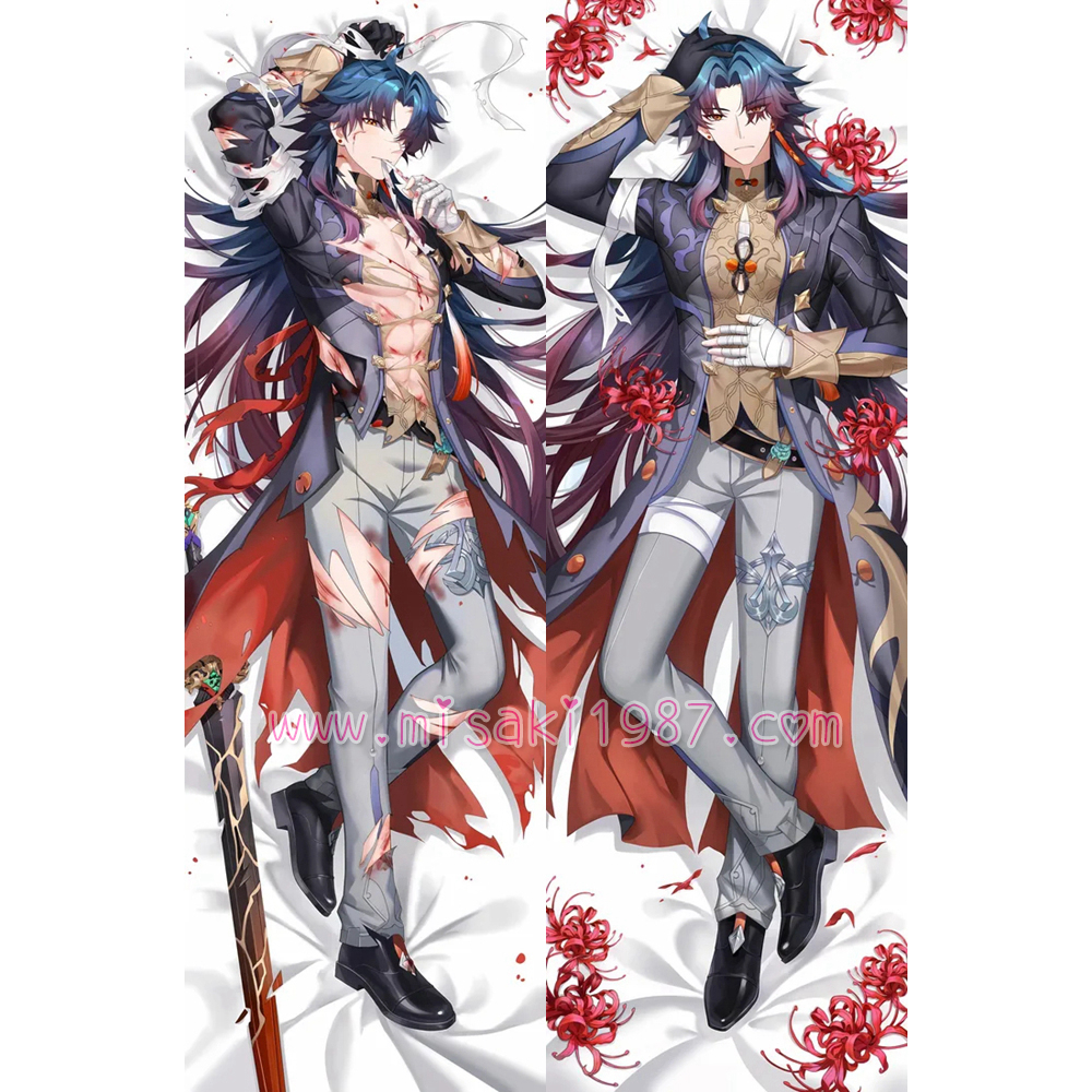 Honkai: Star Rail Dakimakura Blade Body Pillow Case 05